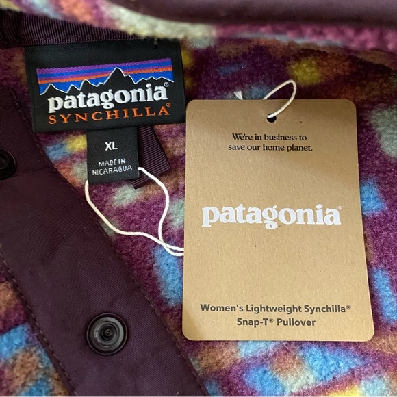 NWT Patagonia Synchilla Women Long Sleeve 1/4 Button Pullover Sweater Sz Various - Picture 11 of 16